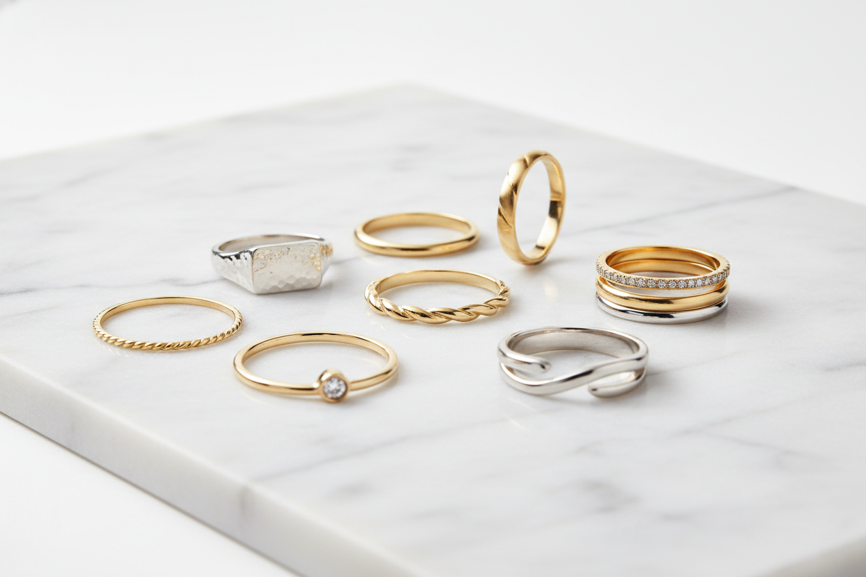 bild für ringe onlineshop gold und silber 